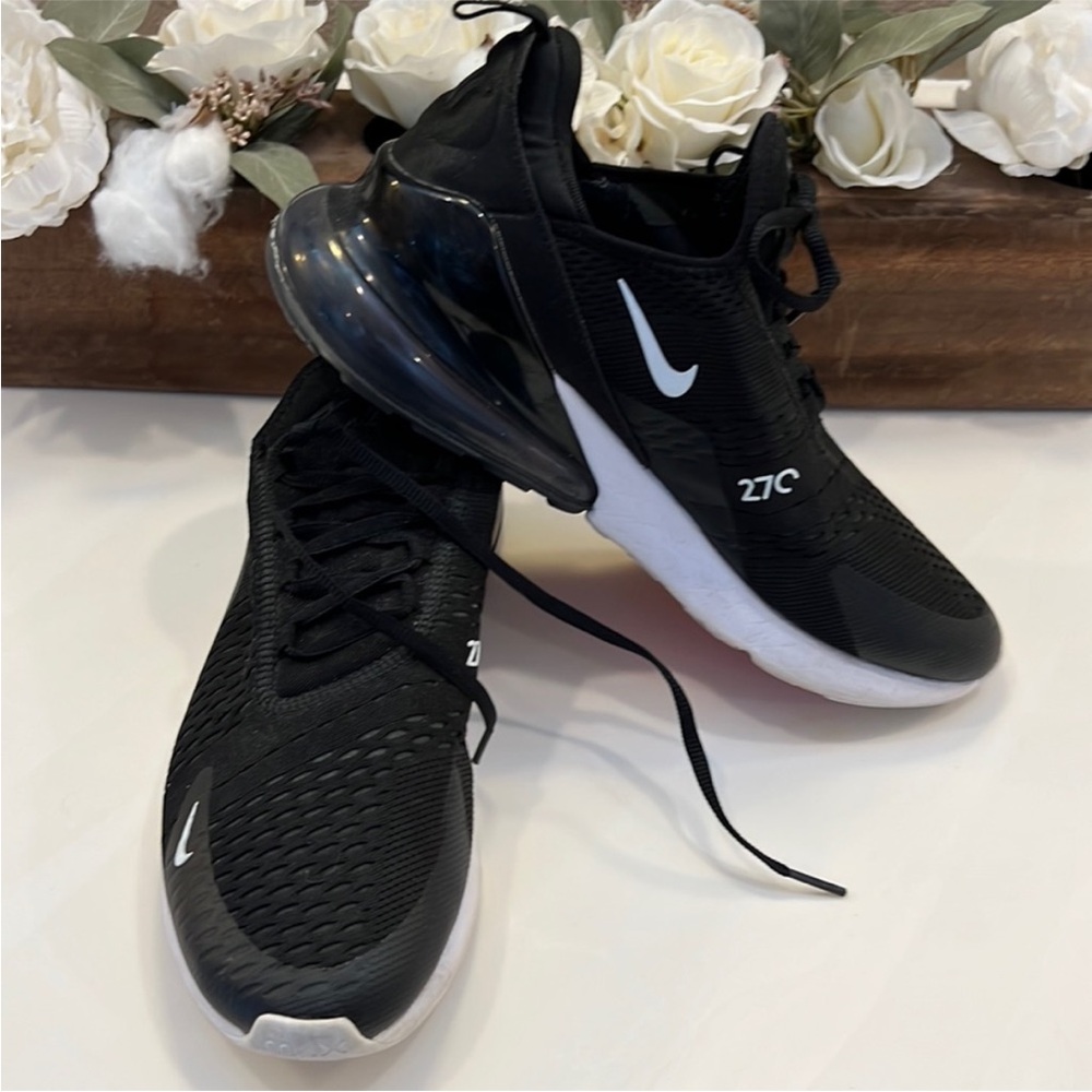 Nike Air Max 270 Black and White Sneakers